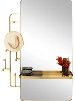 Appendiabiti Da Parete Con Specchio Tristan