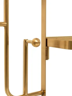 Appendiabiti Da Parete Con Specchio Tristan