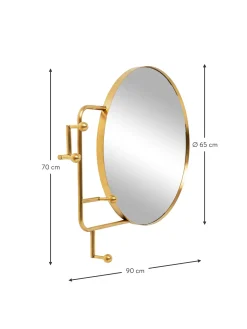 Appendiabiti Da Parete Con Specchio Tristan