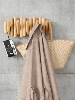 Appendiabiti Da Parete In Legno Di Pino Picket