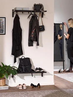 Appendiabiti Da Parete In Legno Di Quercia Milford