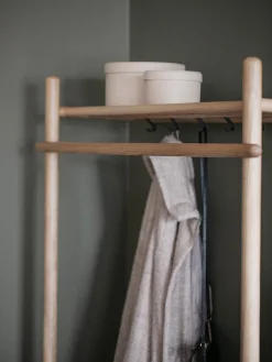 Appendiabiti In Legno Di Quercia Milford