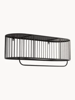 Appendiabiti In Metallo Con Ripiano London