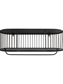 Appendiabiti In Metallo Con Ripiano London