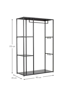 Armadio A Giorno In Metallo Preston