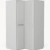 Armadio Angolare Componibile Charlotte, Larg. 115 Cm, Diverse Varianti