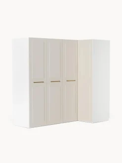 Armadio Angolare Componibile Charlotte, Larg. 215 Cm, Diverse Varianti