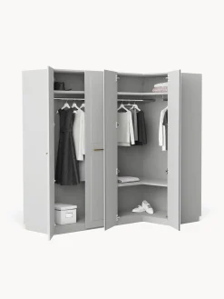 Armadio Angolare Componibile Charlotte, Larg. 215 Cm, Diverse Varianti