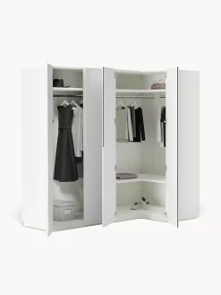 Armadio Angolare Componibile Leon, Larg. 215 Cm, Diverse Varianti