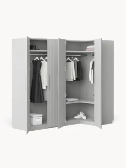 Armadio Angolare Componibile Simone, Larg. 215 Cm, Diverse Varianti