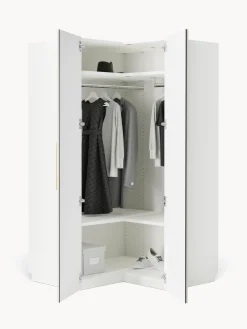 Armadio Angolare Componibile Simone, Larg. 115 Cm, Diverse Varianti