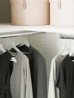 Armadio Angolare Componibile Charlotte, Larg. 115 Cm, Diverse Varianti