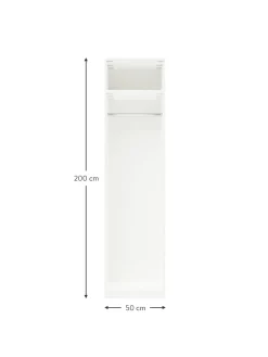 Armadio Componibile Ad Anta Girevole Leon, Larg. 50 Cm, Diverse Varianti