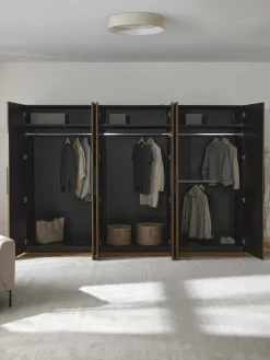 Armadio Componibile Ad Ante Girevoli Simone, Larg. 300 Cm, Diverse Varianti