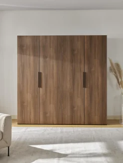 Armadio Componibile Ad Ante Girevoli Simone, Larg. 200 Cm, Diverse Varianti