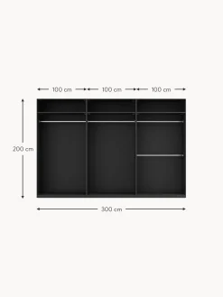 Armadio Componibile Ad Ante Girevoli Simone, Larg. 300 Cm, Diverse Varianti