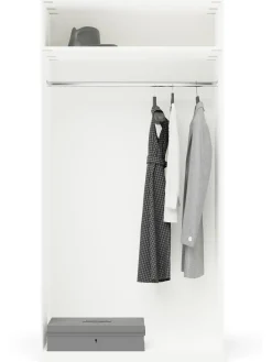 Armadio Componibile Ad Ante Girevoli Leon, Larg. 100 Cm, Diverse Varianti