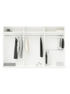 Armadio Componibile Ad Ante Girevoli Leon, Larg. 300 Cm, Diverse Varianti