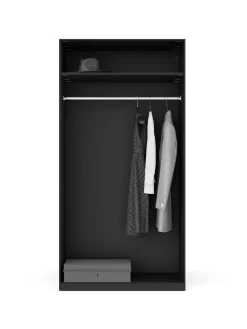 Armadio Componibile Ad Ante Battenti Leon, Larg. 100 Cm, Diverse Varianti