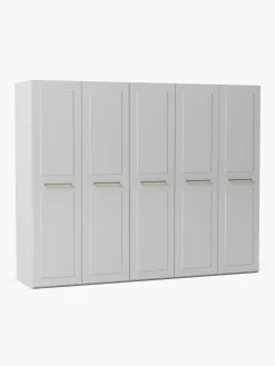 Armadio Componibile Con Ante Battenti Charlotte, Larg. 250 Cm, In Diverse Varianti