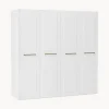 Armadio Componibile Con Ante Battenti Charlotte, Larg. 200 Cm, In Diverse Varianti
