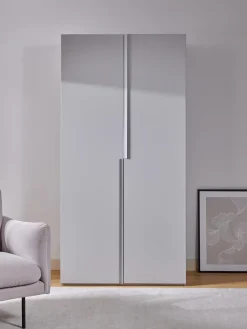 Armadio Componibile Con Ante Battenti Leon, Larg. 100 Cm, In Diverse Varianti