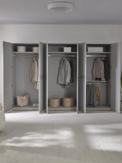 Armadio Componibile Con Ante Battenti Charlotte, Larg. 300 Cm, In Diverse Varianti