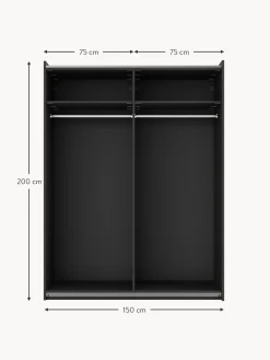Armadio Componibile Con Ante Battenti Simone, Larg. 150 Cm, In Diverse Varianti