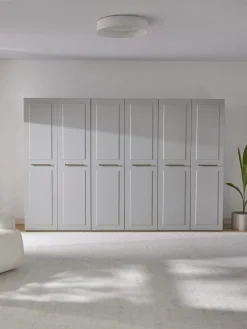 Armadio Componibile Con Ante Battenti Charlotte, Larg. 300 Cm, In Diverse Varianti