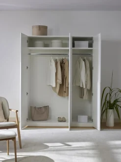 Armadio Componibile Con Ante Battenti Leon, Larg. 150 Cm, In Diverse Varianti