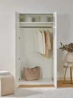 Armadio Componibile Con Anta Battente Charlotte, Larg. 100 Cm, In Diverse Varianti