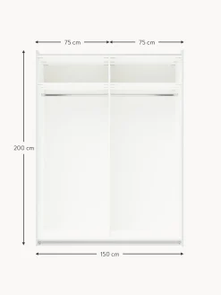 Armadio Componibile Con Ante Battenti Leon, Larg. 150 Cm, Diverse Varianti