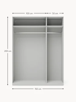 Armadio Componibile Con Ante Battenti Leon, Larg. 150 Cm, In Diverse Varianti