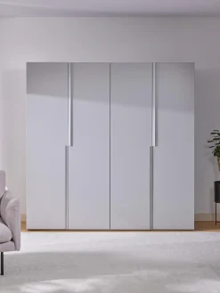 Armadio Componibile Con Ante Battenti Leon, Larg. 200 Cm, In Diverse Varianti