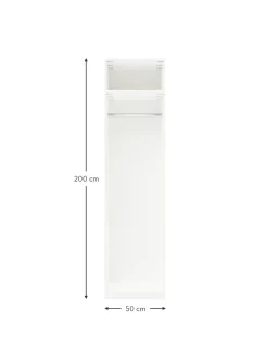 Armadio Componibile Con Anta Battente Charlotte, Larg. 50 Cm, In Diverse Varianti