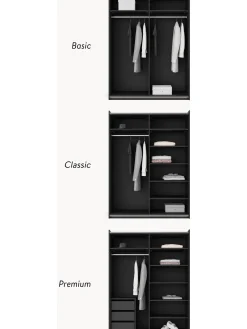 Armadio Componibile Con Ante Battenti Simone, Larg. 150 Cm, In Diverse Varianti