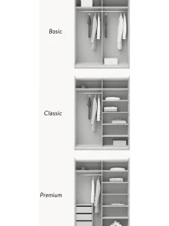 Armadio Componibile Con Ante Battenti Simone, Larg. 150 Cm, In Diverse Varianti