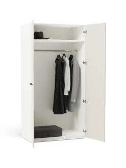 Armadio Componibile Con Anta Battente Charlotte, Larg. 100 Cm, In Diverse Varianti