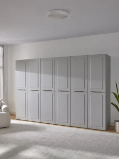 Armadio Componibile Con Ante Battenti Charlotte, Larg. 300 Cm, In Diverse Varianti