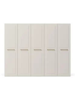 Armadio Componibile Con Anta Battente Charlotte, Larg. 250 Cm, In Diverse Varianti