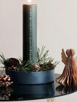 Candela Dell'Avvento Fatta A Mano Rustic