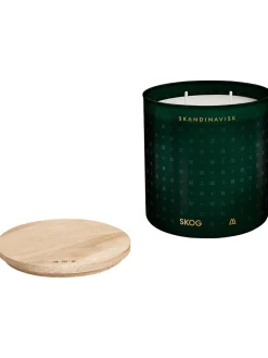 Candela Profumata A Due Stoppini Jul (Aghi Di Pino, Pigne, Linfa Di Betulla)