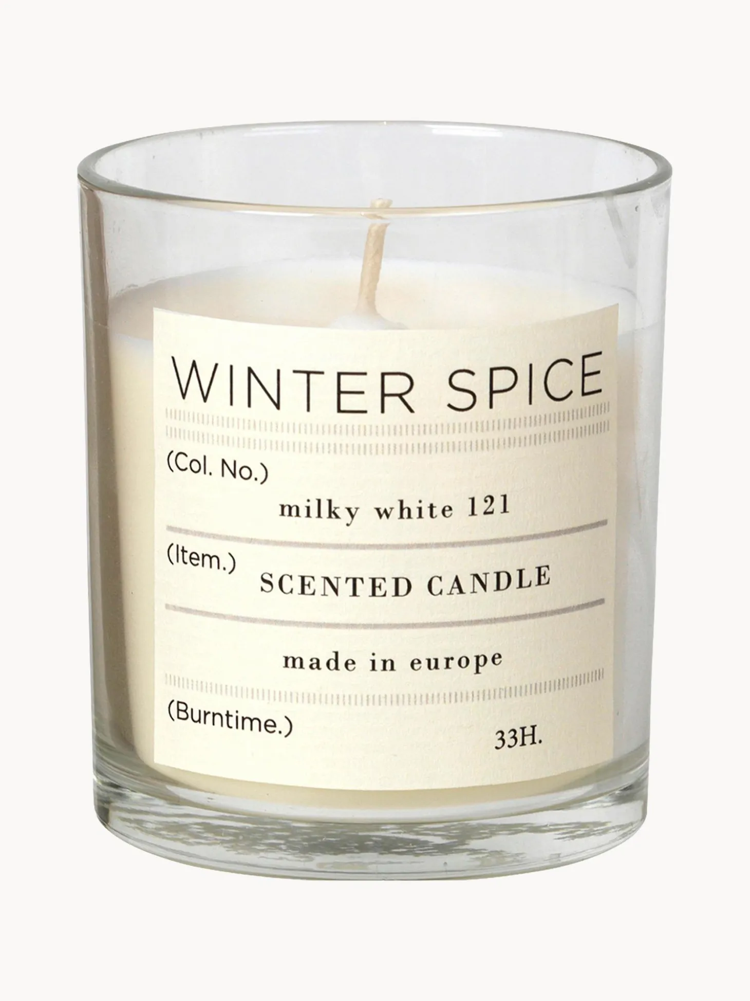 Candela Profumata Winter (Cannella)