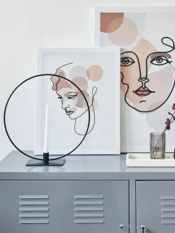 Candelabro In Metallo Agell