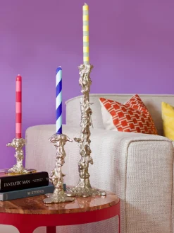 Candelabro In Metallo Drip