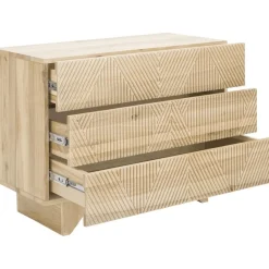 Cassettiera In Legno Frassino Massiccio Louis