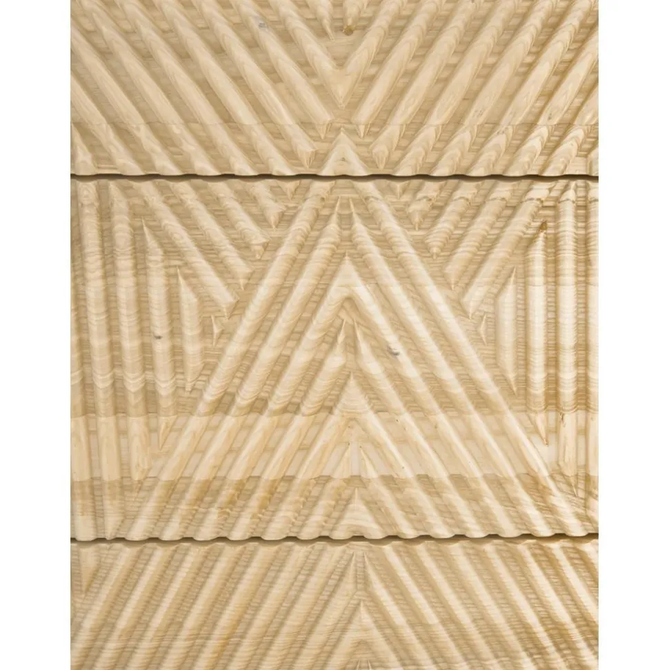 Cassettiera In Legno Frassino Massiccio Louis