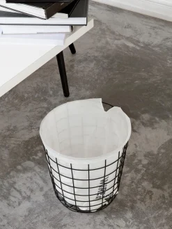 Cesto Grande In Metallo Wire