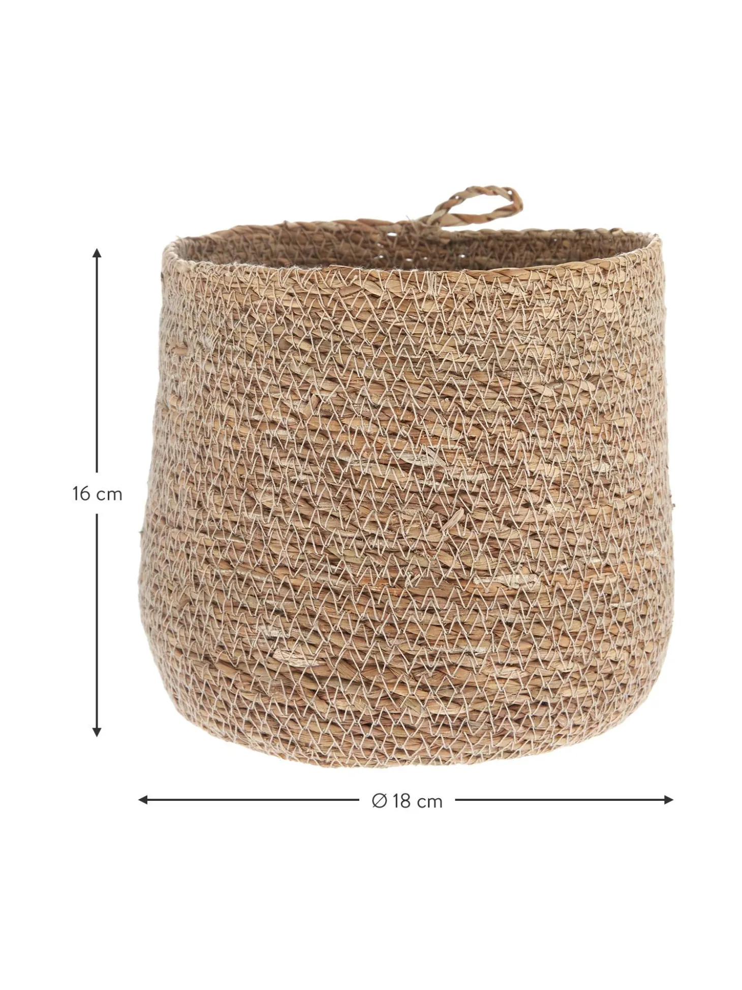 Cesto In Fibra Naturale Hang