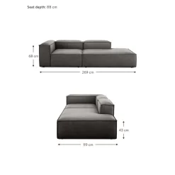 Chaise Longue Componibile Lennon